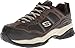 Skechers for Work Men's Soft Stride Grinnel Slip Resistant Work Shoe,Brown/Black,10 M US