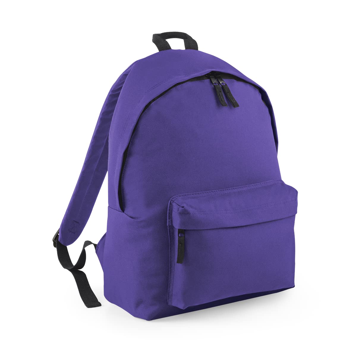 BagBase BG125 Original Fashion Backpack - Purple - Stylish School Rucksack