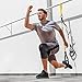 Mava Sports Knee Compression Sleeve Support for Men and Women - Perfect for Powerlifting, Weightlifting, Running, Gym Workout, Squats and Pain Relief (Black - 1 Piece, Large)