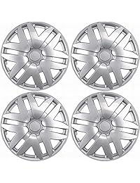 Tapacubos para Toyota Camry (paquete de 4)   Cubiertas de la rueda 15 inch, 7 radios, de fijación, Color Plateado