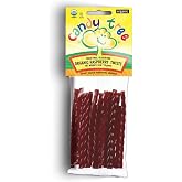 Candy Tree Organic Twists, Wheat &amp; Gluten Free, Raspberry, 4 Pack, 75 g
