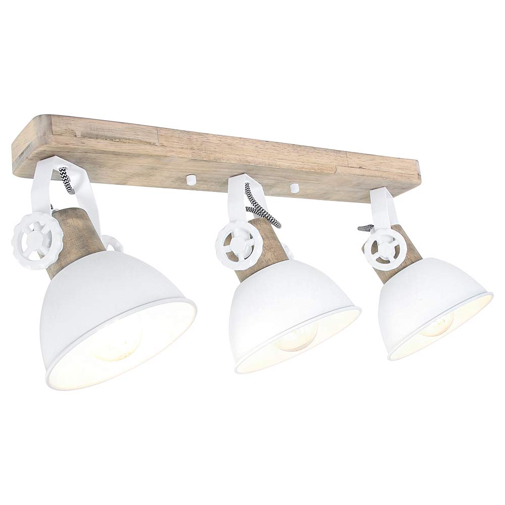Faretti cristallo E27 Spot lampada da parete in stile rustico ...