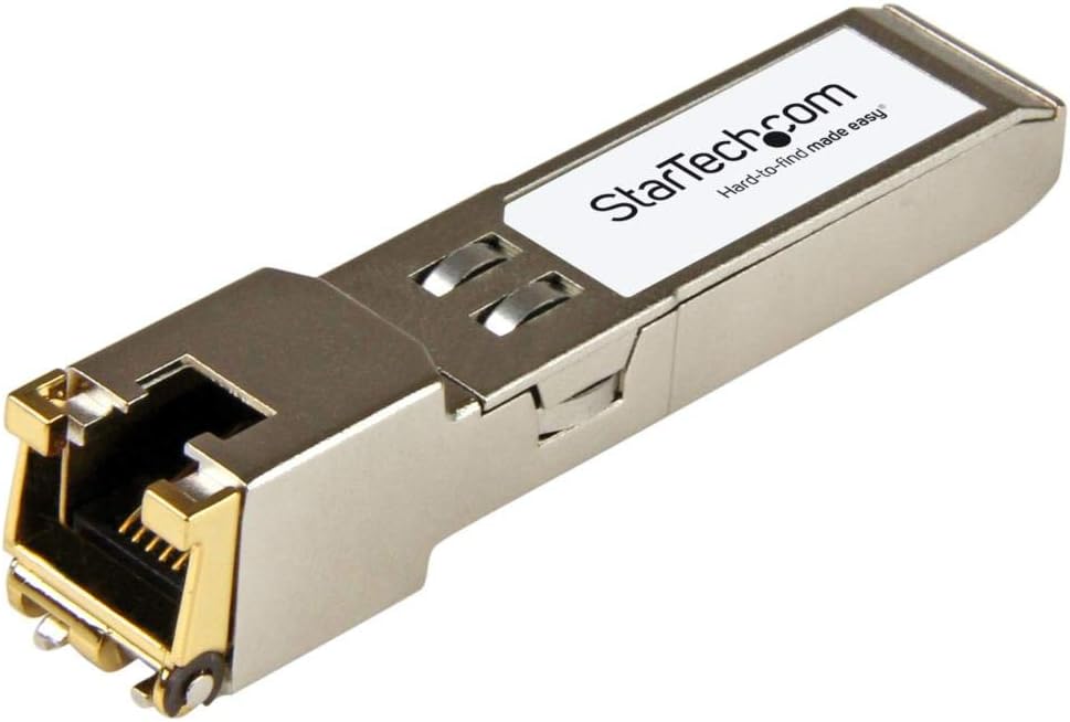 StarTech.com Brocade XBR-000190 Compatible SFP Module, 1000BASE-T, SFP to RJ45 Cat6/Cat5e, 1GE Gigabit Ethernet SFP