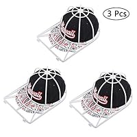 Toopify Hat Washer Baseball Cap Cleaner Hat Washing Cage Holder Frame for Washing Machine, 3 Pack