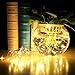Solar String Lights QIAYA 120 LEDs Starry String Lights Deck lights for Outdoor Gardens Homes Dancing Christmas Party (Warm White)