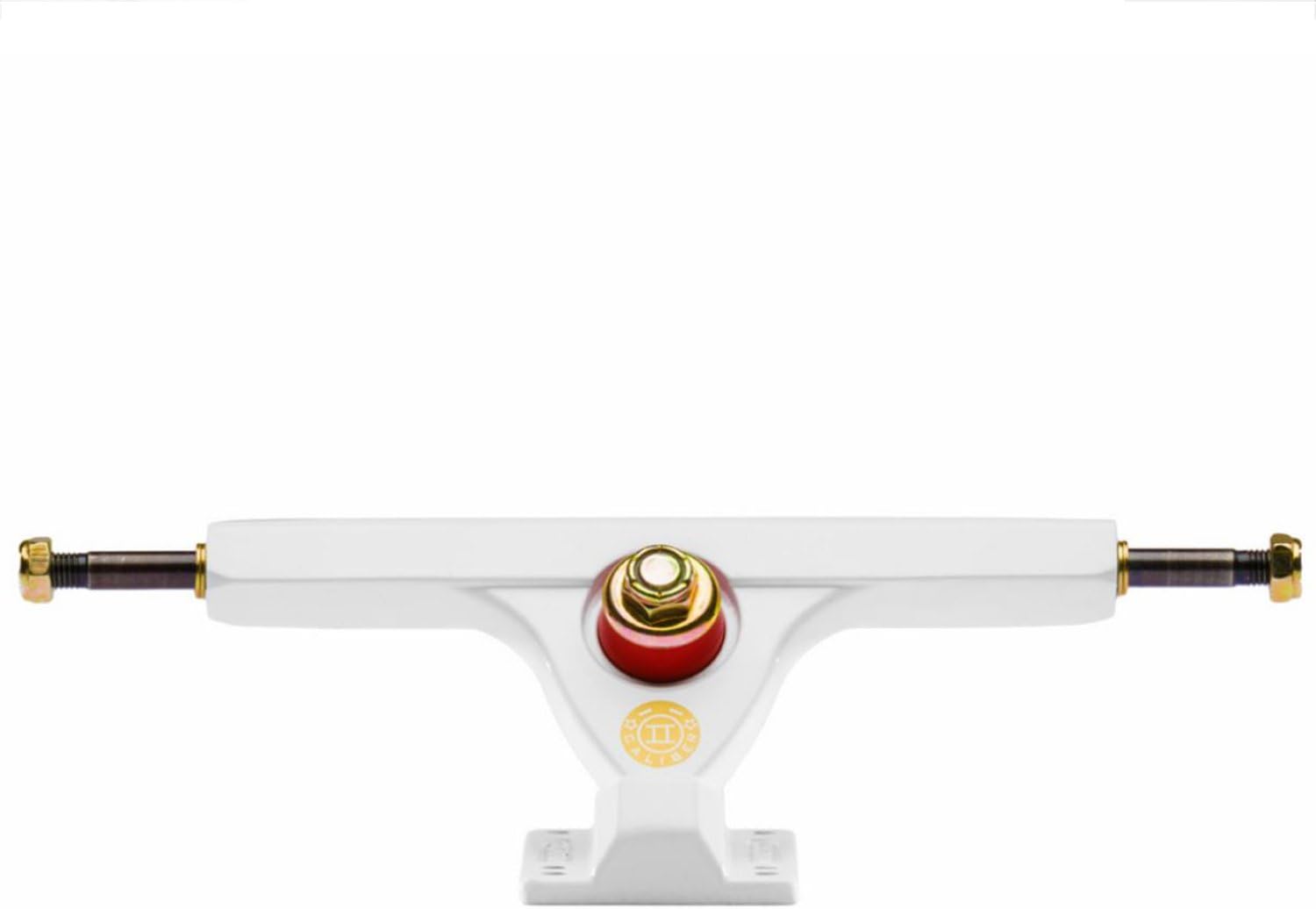 Jelly Skateboards Super Longboard RKP Trucks, 10" L, Matte White
