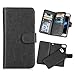 iPhone 6 plus/6S Plus 2 in 1 Wallet Case，Hynice Folio Flip PU Leather Case Magnetic Detachable Slim Back Cover Card Holder Slot Wrist Strap Wallet for iPhone 6 plus/6S Plus 5.5