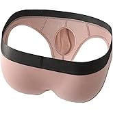 Cerahome Men's Boxers Briefs Fly Pouch Front Open Breathable Bulge Underwear Separated Pouch Trunks