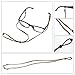 eBoot Eyeglass Strap PU Leather Eyeglass Strap Eyeglass Cords Retainer, 3 Pieces