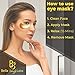 Under Eye Collagen Patches – Best Eye Treatment 24K Gold Collagens Mask – Anti-aging and Anti Wrinkle Effect – Reduces Puffiness and Dark Circlesthumb 3