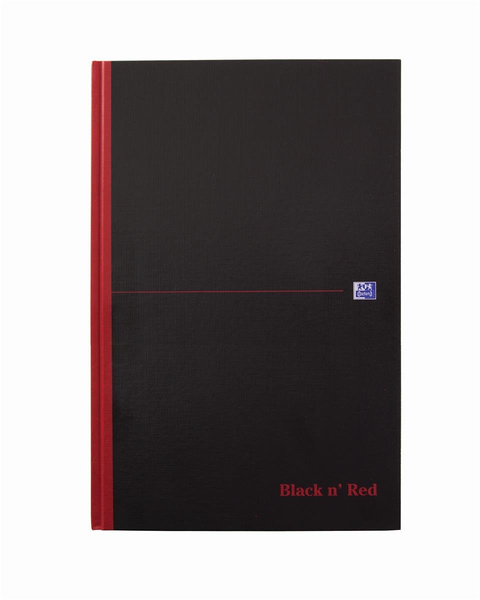 Black n Red 400082917 90 GSM Ruled Case Bound Notebook (Pack of 5)