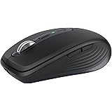 Logitech MX Anywhere 3S Compact Wireless Mouse, Fast Scrolling, 8K DPI Tracking, Quiet Clicks, USB C, Bluetooth, Windows PC, 