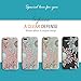 TRFAEE Stunning Spring Good Vibe Floral Blooms Flowers HD Clear Rubber Hand Drawing Anti-Scratch Case for iPhone 6 Case and iPhone 6S Case-Sunflower Daisy Pattern TPU Case Cover
