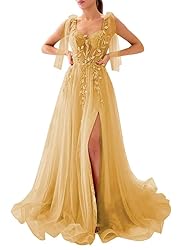 Dymaisei Sweetheart Lace Prom Dresses Spaghetti
