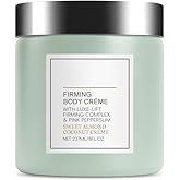 PAQIMAN Champagne Lift Firming Body Cream, with Pink Pepperslim for Nourishes Skin Lift Firming Hydrating Cream (Coconut)