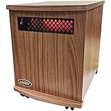 SUNHEAT USA1500-M Indoor Infrared Space Heater, 150100007 (American Walnut)