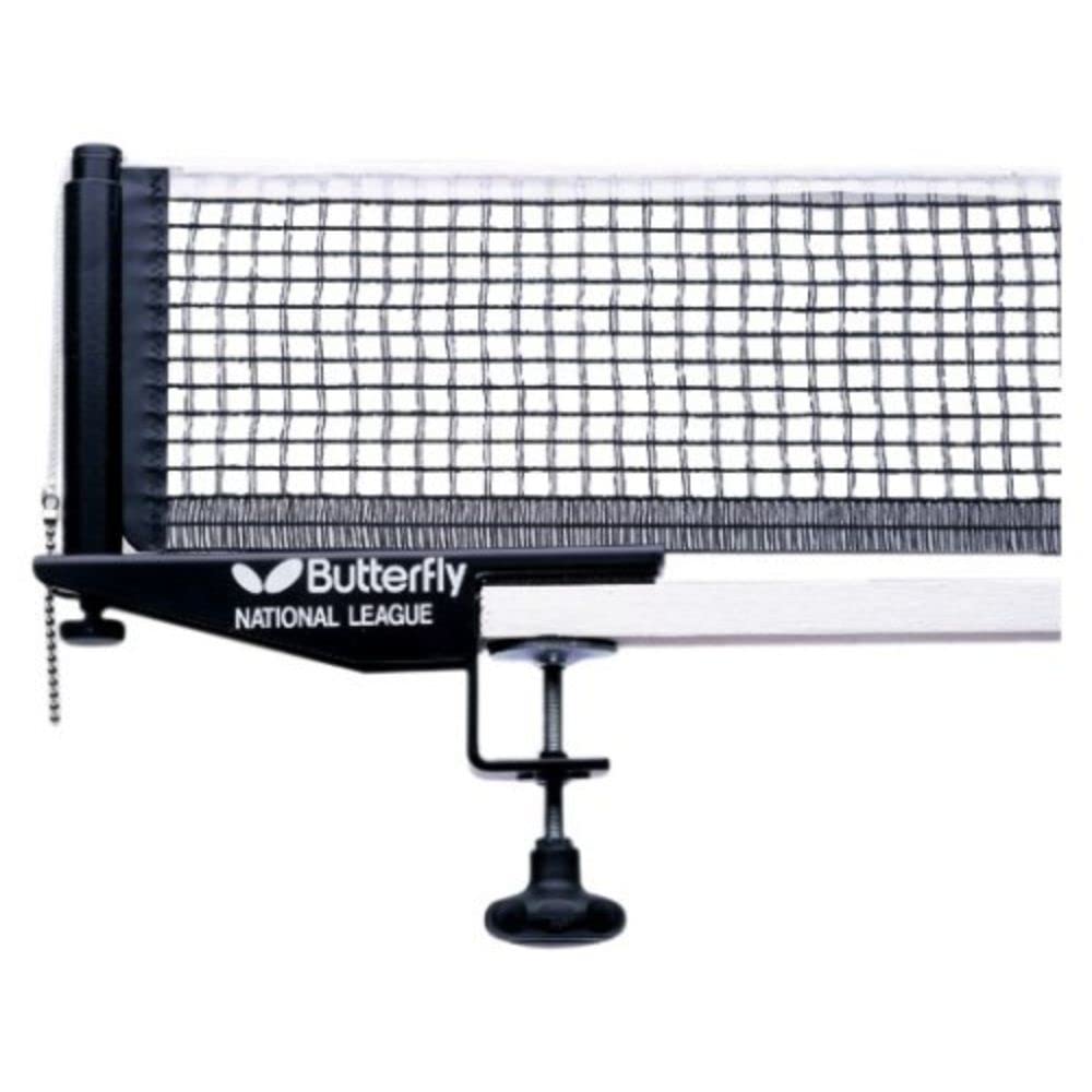 Butterfly National League Table Tennis Net & Post Set 11303