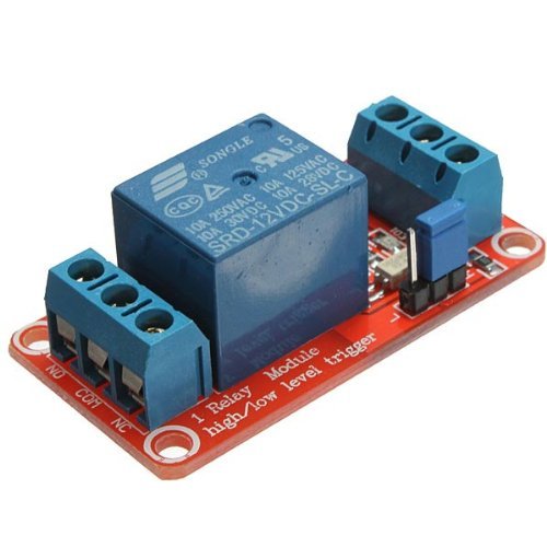 6pcs 12 V 1 Channel Relay Module with Optocoupler H/L Level Triger for Arduino