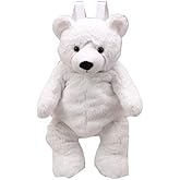 Unipak 1874PL Polar Bear Backpack, Plush Toy, 16-inches High