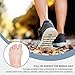 Ball of Foot Cushions & Foot Pads - Sisfung Silicone Metatarsal Sleeves & Self-Sticking Metatarsal Pads for Pain Relief, Support & All-Day Comfort - Reusable & Easy to Clean – 3 Pack