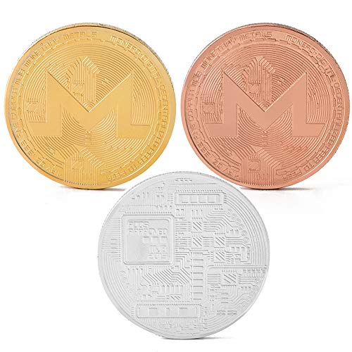 AkoMatial Virtual Digital Currency M Embossing Souvenir Commemorative Coin Collection Gift - Thumbnail 5