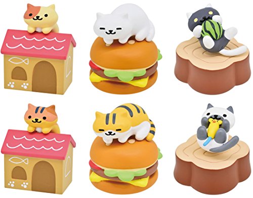 Gashapon Neko Atsume: Kitty Collector: Double Earphone Jack Mascot Set