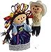 Jacq & Jürgen Rag Doll Mexican Man & Woman 2 Pack Small Toys Handcraft Traditional Costume 7'' Assorted Colors & Models Bundle Premium Materials