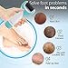 Electronic Foot File Professional Pedicure Tools Foot Care Callus Remover for Dead Hard Cracked Skin on Feet Include 2 Mineral Pumice Stone Rollers and Massage Roller Head