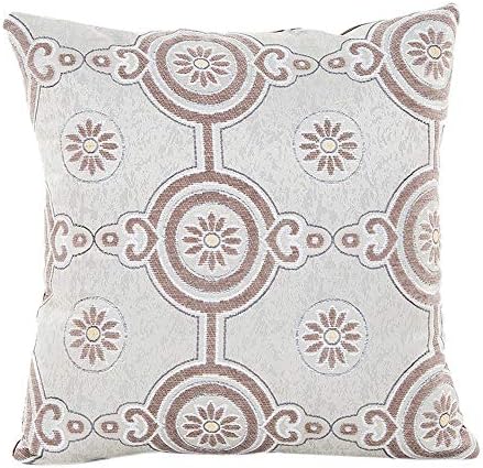 Fxbar,Fashion Throw Pillow Case Vintage Geometric Patterns Cushion Cover Simple Sofa Bed Pillow Encasement(F)