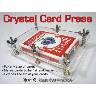 Crystal Card Press by Hondo - Trick
