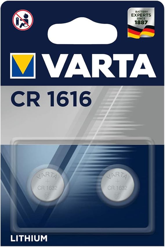 Varta CR1616 Lithium Battery Pack of 2 Amazon.co.uk Electronics