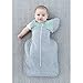 Love To Dream Swaddle UP 50/50 Transition Bag Warm, Mint, Large, 18.5-24 lbs., Patented Zip-Off Wings, Gently help Baby safely transition from being swaddled to arms free before rolling over