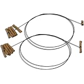 Cat Dancer Interactive Cat Toy - Fun and Fitness for Your Furry Friend - Engaging Paper Roll Attached with 30 Inches Flexible Spring Steel Wire for Playful Cats &ndash; 2 Pack
