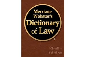 Merriam-Webster's Dictionary of Law, Kindle Edition