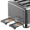 Russell-Hobbs-28102-Structure-Toaster-4-Slice-Contemporary-Design-Featuring-Lift-and-Look-with-Frozen-Cancel-and-Reheat-Settings-Grey Russell Hobbs 28102 Structure Toaster, 4 Slice - Contemporary Design Featuring Lift and Look with Frozen, Cancel and…