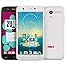 RCA Q1 4G LTE, 16GB, Unlocked Dual SIM Cell Phone, Android 6.0 - White