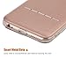iPhone 6s Plus / 6 Plus Case, Benuo [Touch Series] [View Window] Folio Flip PU Leather Case [Magnetic Closure], Unique Case for iPhone 6 Plus / 6s Plus with Stand & Metal Sensor 5.5 inch (Rose Gold)