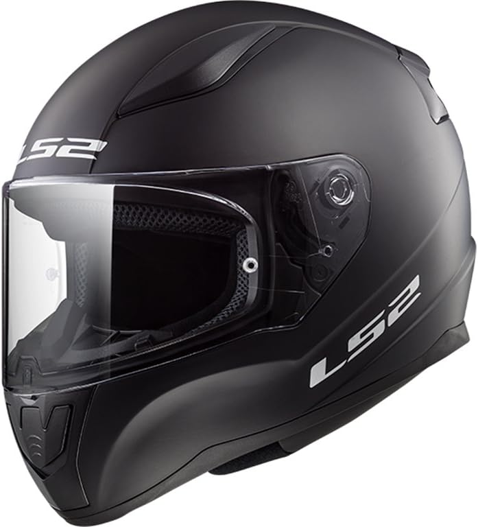 LS2 Motorcycle Helmets-Rapid Matt, Black, Size M
