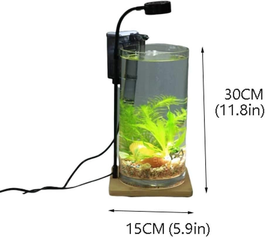 round tropical fish tank