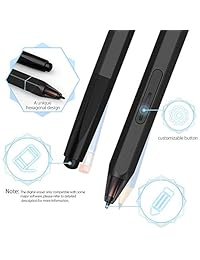 XP PEN CR Deco 02   Bolígrafo digital con lápiz capacitivo pasivo y 6 teclas de acceso rápido (8192 niveles de presión)
