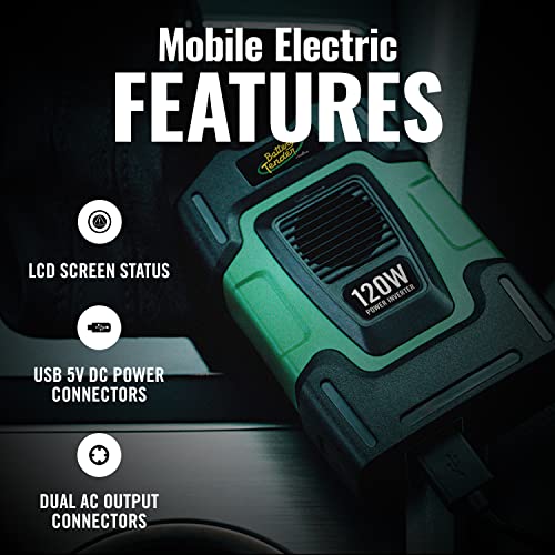 Battery Tender 120Watt Power Inverter, Vehicle Power Adapter for 115