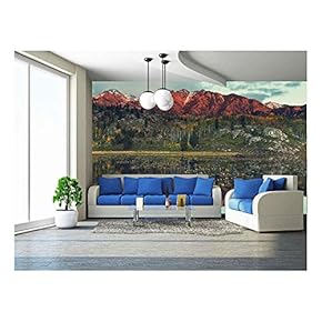 Lake - Removable Wall Mural | Self-Adhesive Large Wallpaper - 66x96 inches