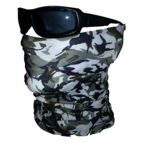 Camo Tactical Tube Snow Winter Woodland Digital Camouflage Bandana Military Multifunction Face Mask Ski Balaclava Snowboard Moto X Face Protection Harley Davidson Snowboard Ski Mask Multi Function Tactical Seamless