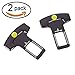 2 Pcs New Style Emoji Universal Vehicle Mounted Carbon Fiber Car Safety Seat Belt Buckle Clip 2.0