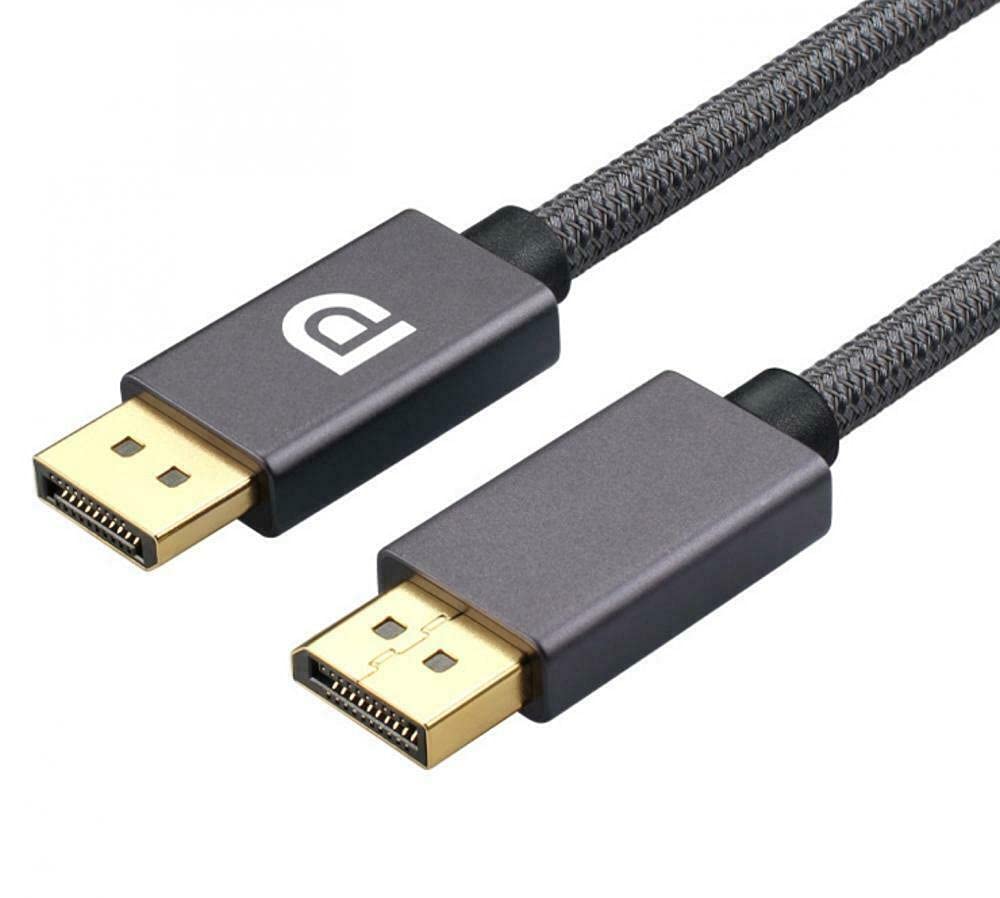 innov8 Display Port 1.4 8K to Display Port @60Hz Audio Video Nylon Braided Cable DP to DP - 2m