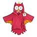 Baby Aspen My Little Night Owl Hooded Terry Spa Robe, Pink
