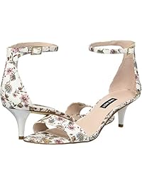Nine West Women's Leisa Fabric Heeled Sandal