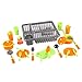 Kids Kitchen Playset - Wash & Play Dish Set - 28 Pieces with Drainer