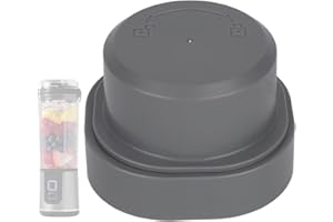 Blade Cover and Vessel Cap for Ninja Blast Portable Blender, Leakproof Lid Replacement Parts Dishwasher Safe Accessories Comp