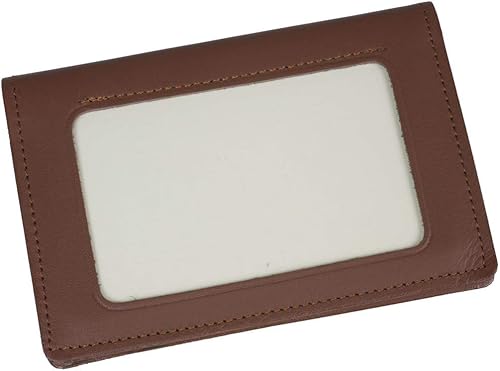 パスケース 定期入れ 二つ折り 3面 外側 カードケース 本革 レザー 2336 ブラウン バッグ スーツケース Amazon